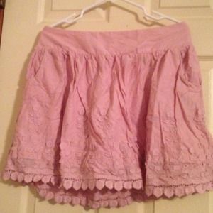Pink Charlotte Russe skirt!