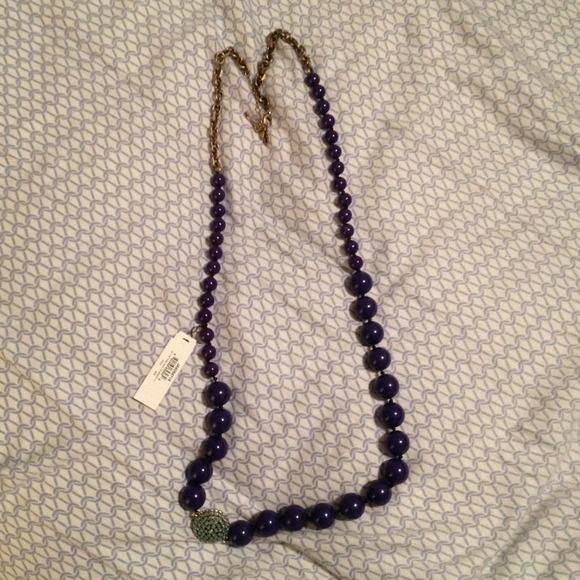 Holiday Glam Hadly two tone Fossil necklace