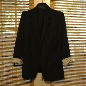 Reduced! Charcoal grey boyfriend blazer