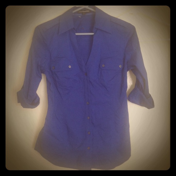 Express brand new button down shirt