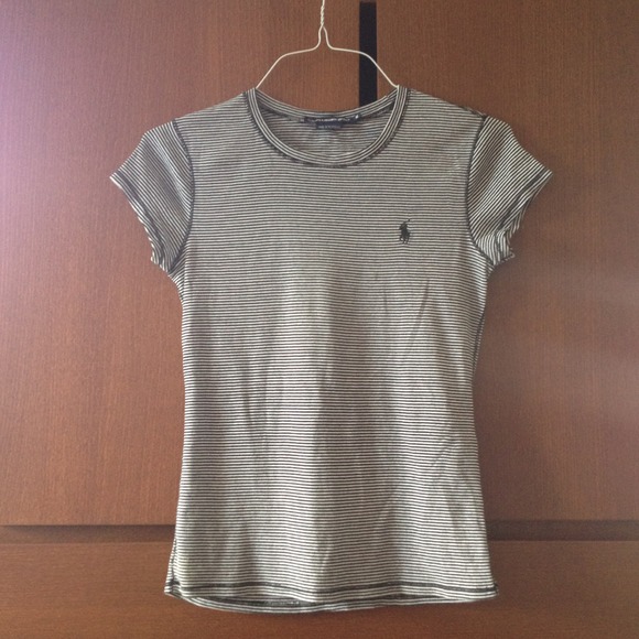 Black & white striped tee