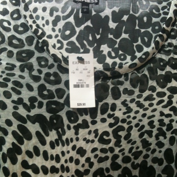 Long sleeved burn out tee from Express NWT small.
