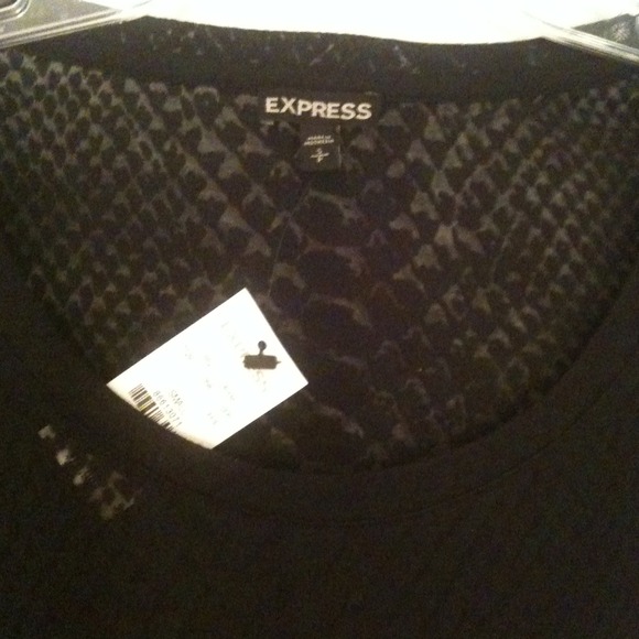 Long sleeve burn out tee from Express NWT small