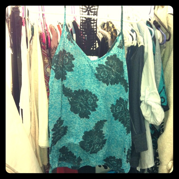 Full tilt sheer tank top