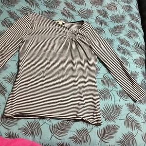 MICHAEL Michael Kors Tops - michael kors stripe 3/4 sleeves MICHAEL Michael Kors Tops - michael kors stripe 3/4 sleeves
