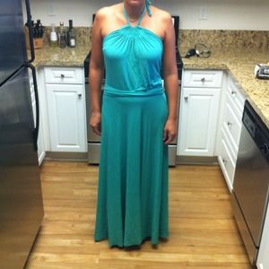 Sexy Jersey Dress (Teal)