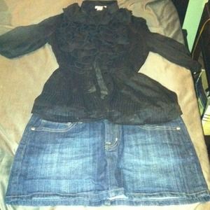 Jean Skirt Size 31