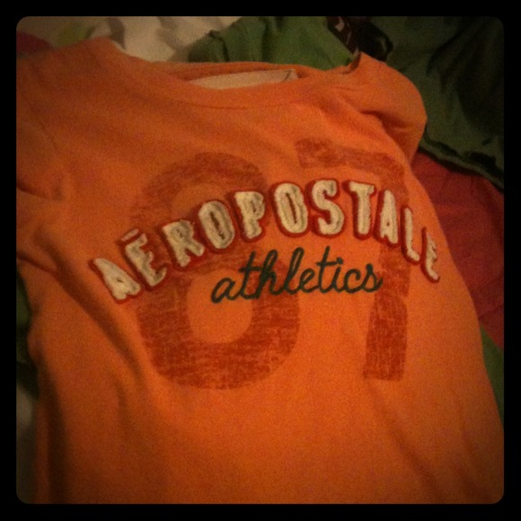 Orange and Green T-Shirt