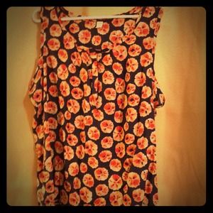 Flowered tank top