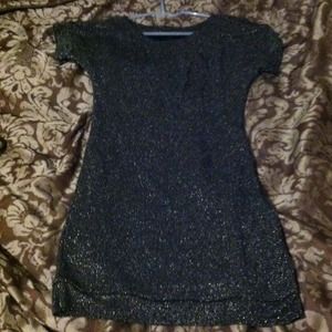 Black sparkly dress