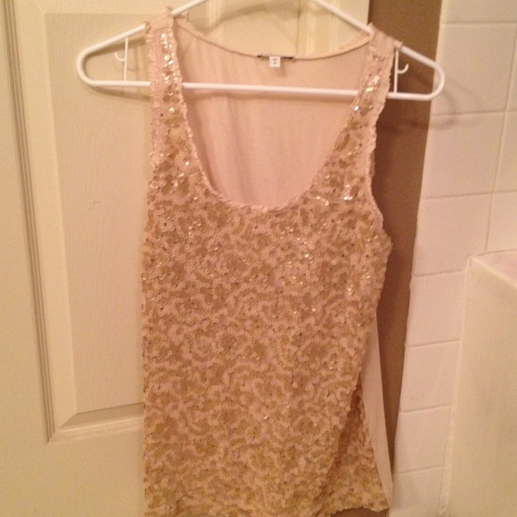 Express sequined front top - Picture 3 of 4