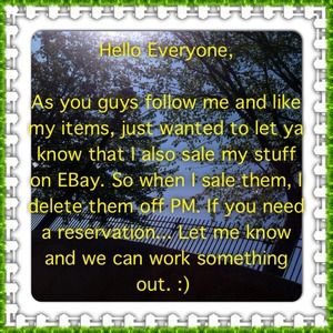 COME SHOP AT MY CLOSET!!