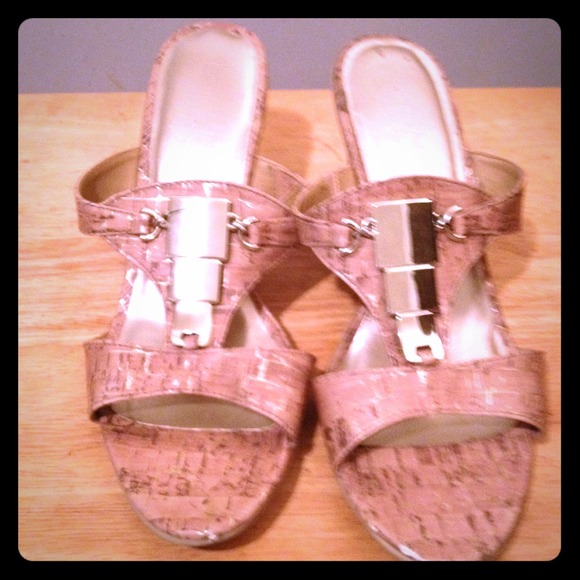 Cork comfort plus slip ons