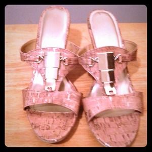 Cork comfort plus slip ons