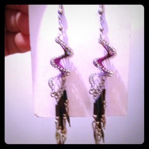 Handcrafted native design earrings