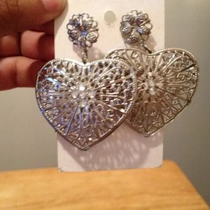 Heart earrings