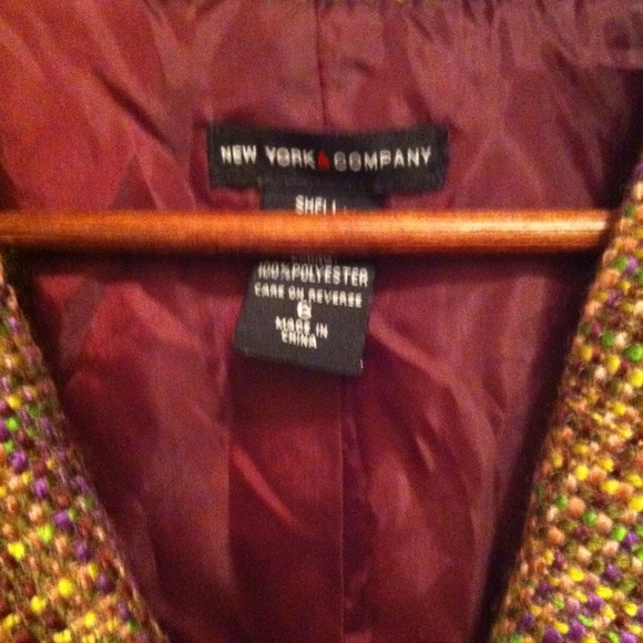 purple/multi blazer - Picture 2 of 3