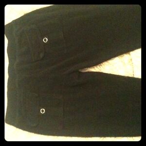 REDUCED!! Juicy couture black terry pants small