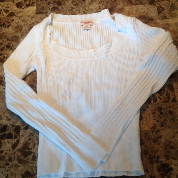 Guess jeans sweater size large
