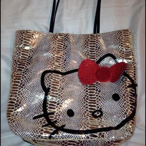 💢Reserved!!💢Hello kitty tote bag!!