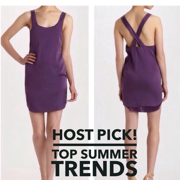 Alice + Olivia Caroline Cross Back Dress NWT! ⬇ - Picture 1 of 4