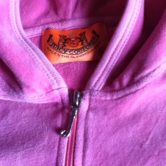 SOLD!!!!Cute Juicy Couture velour half jacket!!! - Picture 2 of 3