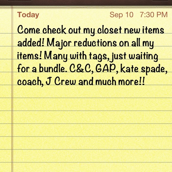 Come take a look at my closet!