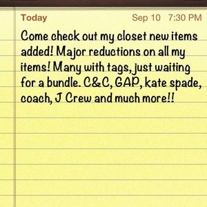 Come take a look at my closet!
