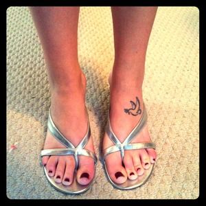 Rampage Silver Heels