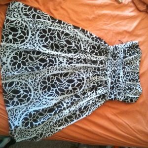 Strapless party dress!