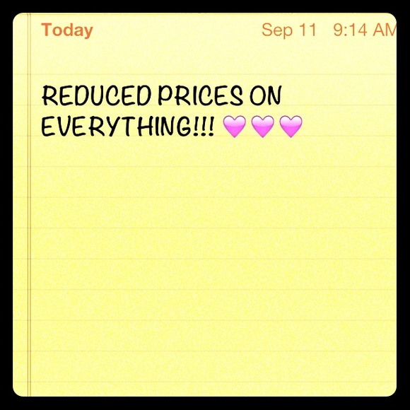 Reduced Prices!