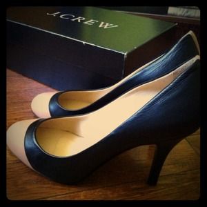 J.Crew colorblock pumps!!