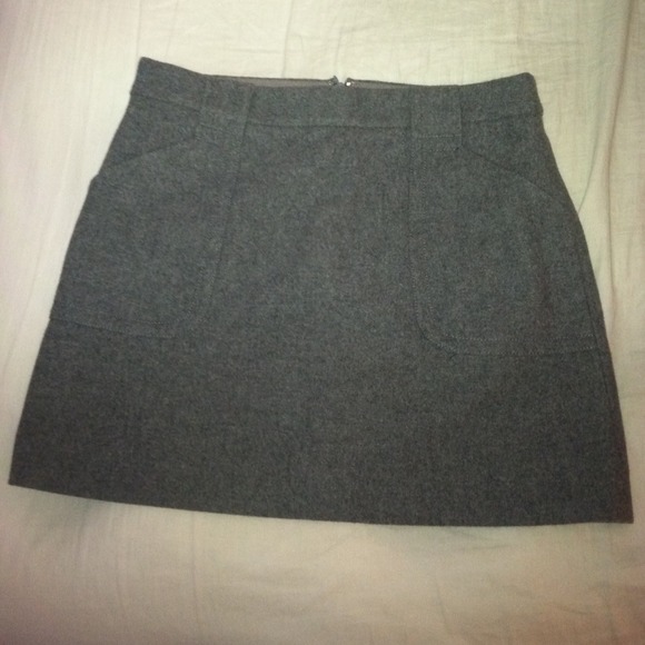 Gray Jcrew skirt