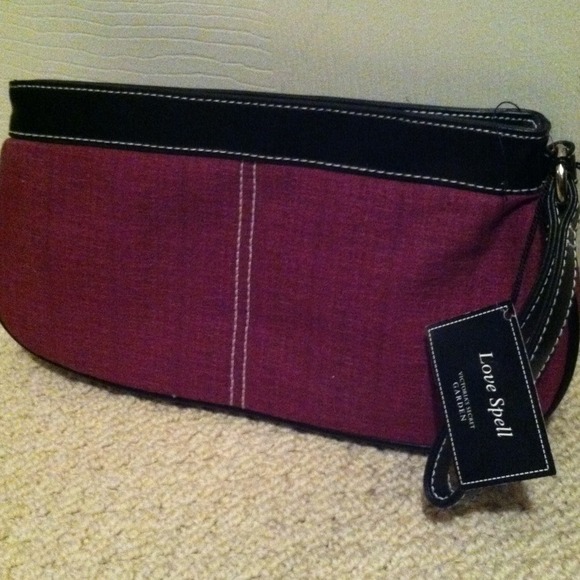 Victoria's Secret Red and Black Clutch (NEW!) - Picture 3 of 3