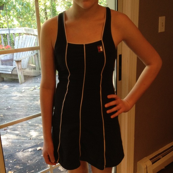 Black tennis dress