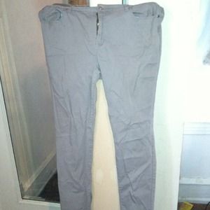 REDUCE PRICES!!!Grey shinny jeans