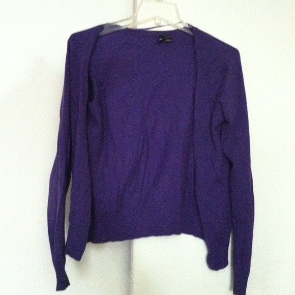 H&M purple cardigan
