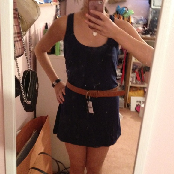 Blue Soft Dress Sz S