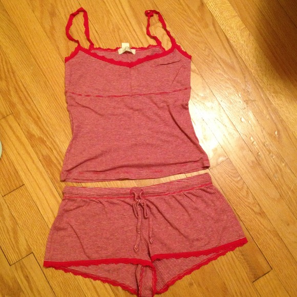 Cotton striped pajamas