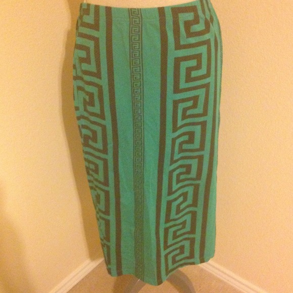 Tribal high waist skirt