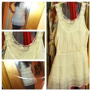 ⬇REDUCED {Never Worn} Forever 21 mini dress/shirt.