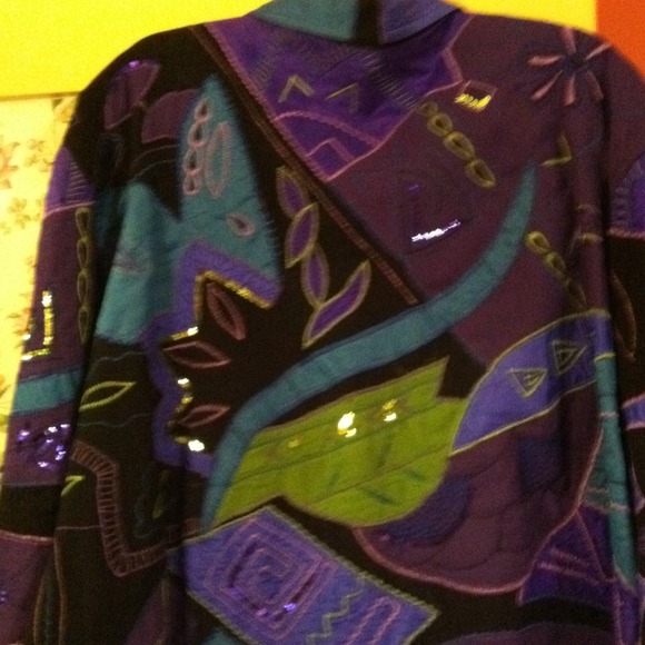 ‼️‼️‼️REDUCED‼️‼️‼️patchwork jacket, fully lined - Picture 2 of 4