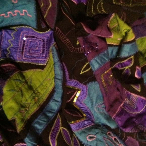 ‼️‼️‼️REDUCED‼️‼️‼️patchwork jacket, fully lined - Picture 4 of 4