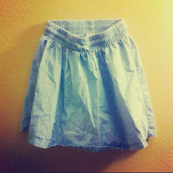 Light Blue Skirt