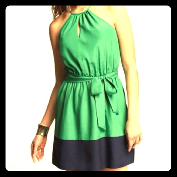 NWT Express keyhole halter dress