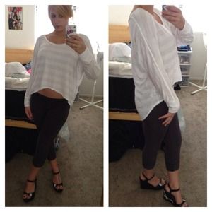 ****Trade****Hard Tail high-low flow shirt