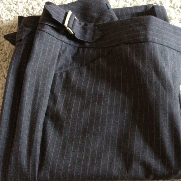Express Pink Stripped Pants