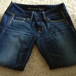 Denim capris