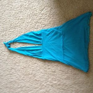 Turquoise dress