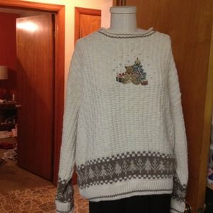 REDUCED Large Christmas motif Sweater